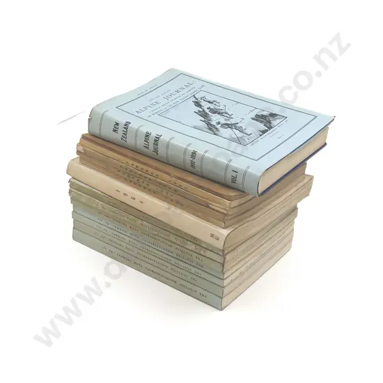 NZ Alpine Journal Vol.1 with Assorted Mountaineering Journals Etc.