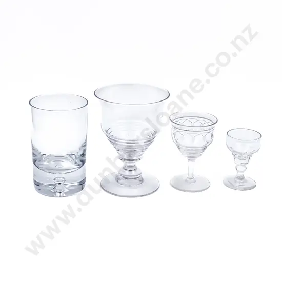 Qty of Assorted Crystal and Glassware