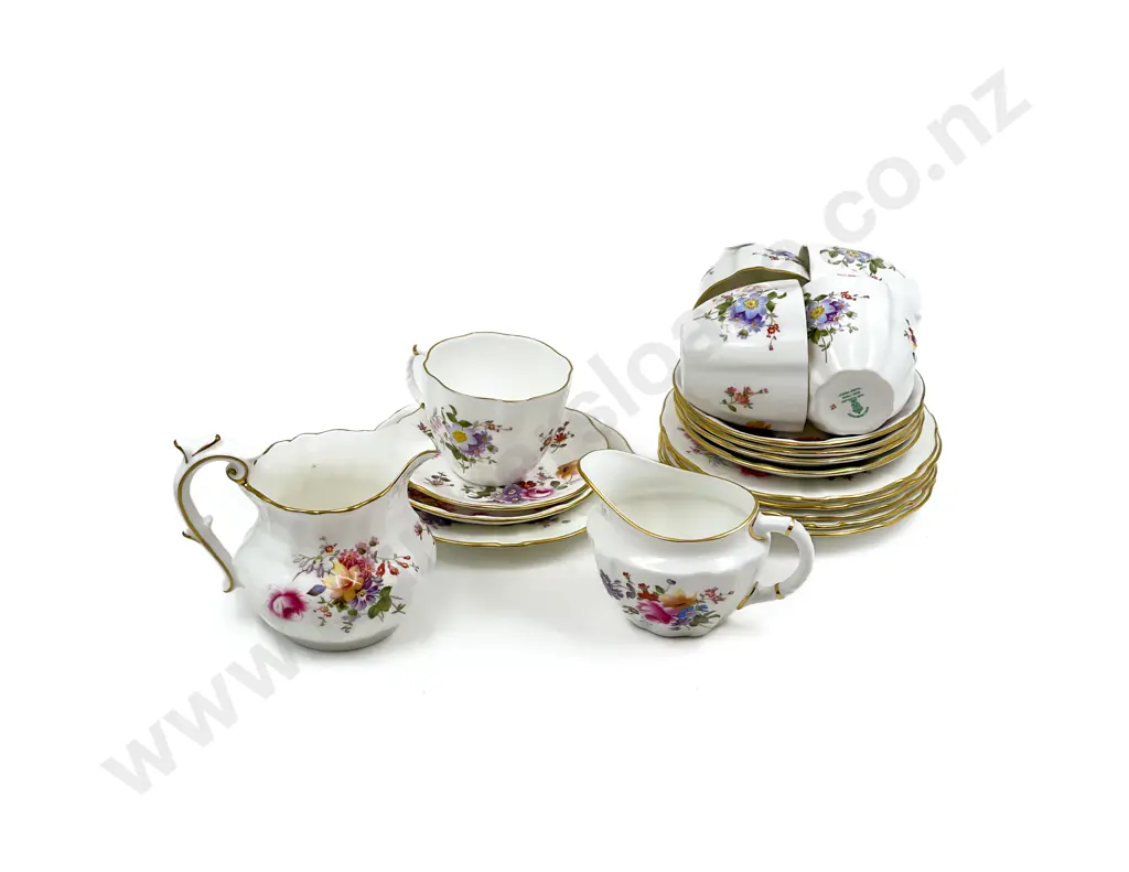 Qty of RCD Derby Posies Fancy China Etc. Image 1++