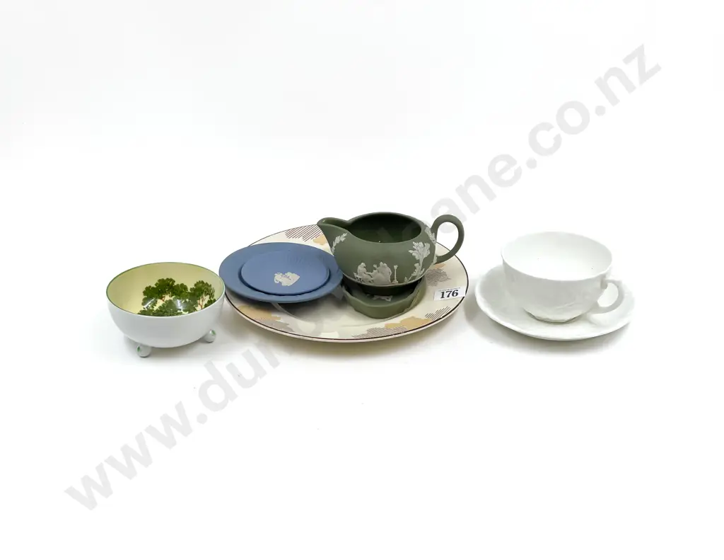Coalport Cup and Sauce together with Assorted Fancy China Image 1++