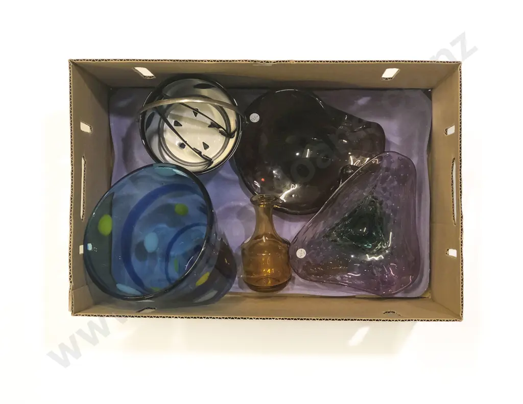 Qty of Assorted Art Glass Etc. Image 1++