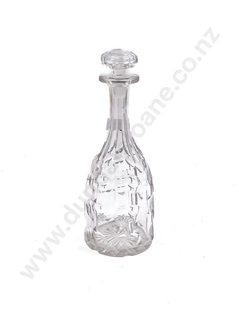 Victorian Cut Crystal Decanter Image 1++