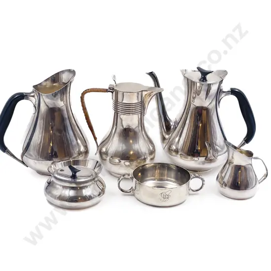 Part Cohr Danish Coffee Set together with Others