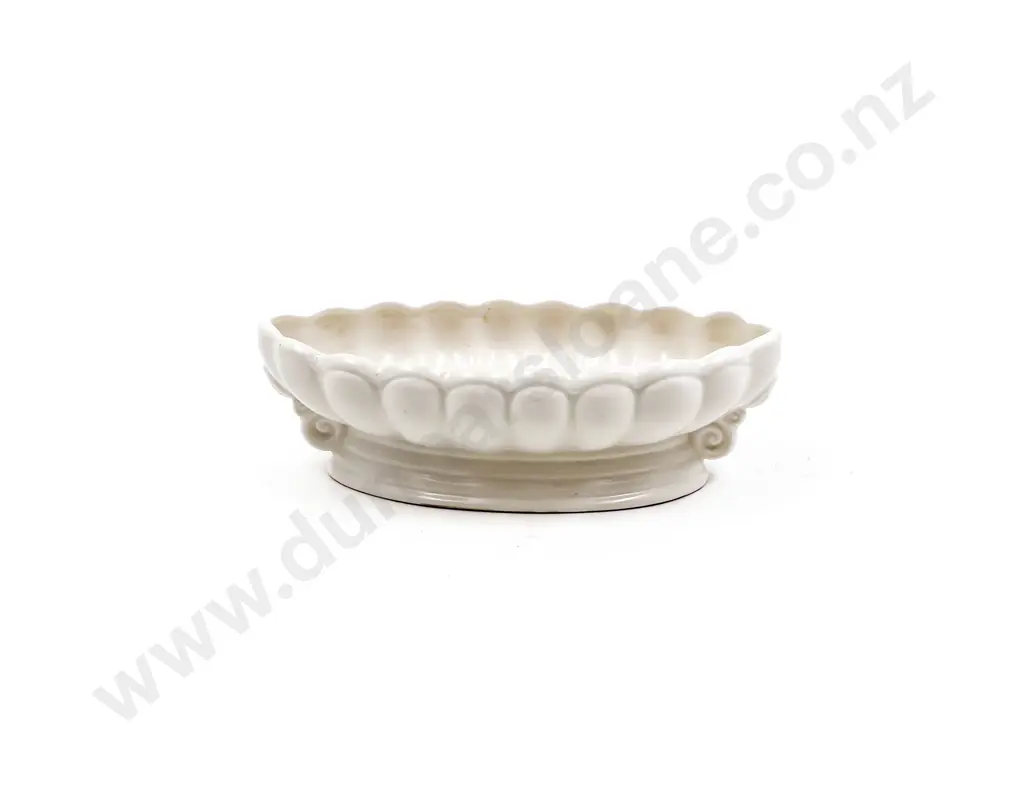 Crown Lynn Titian Studio Scroll Trough Vase Image 1++