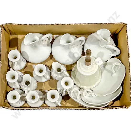 Qty of Assorted Fancy White China