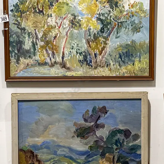 Mabel Still Pair of Landscape Oils