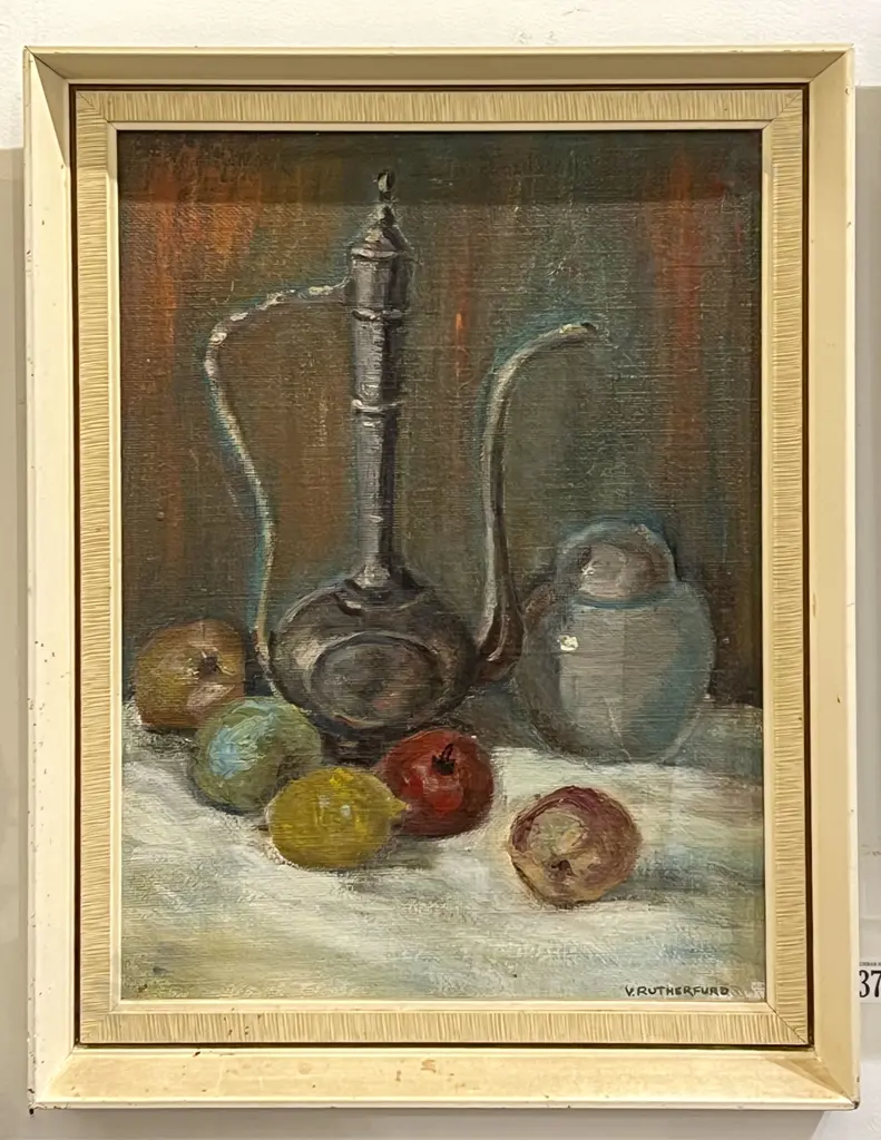 V Rutherfurd - Oil Still Life Image 1++