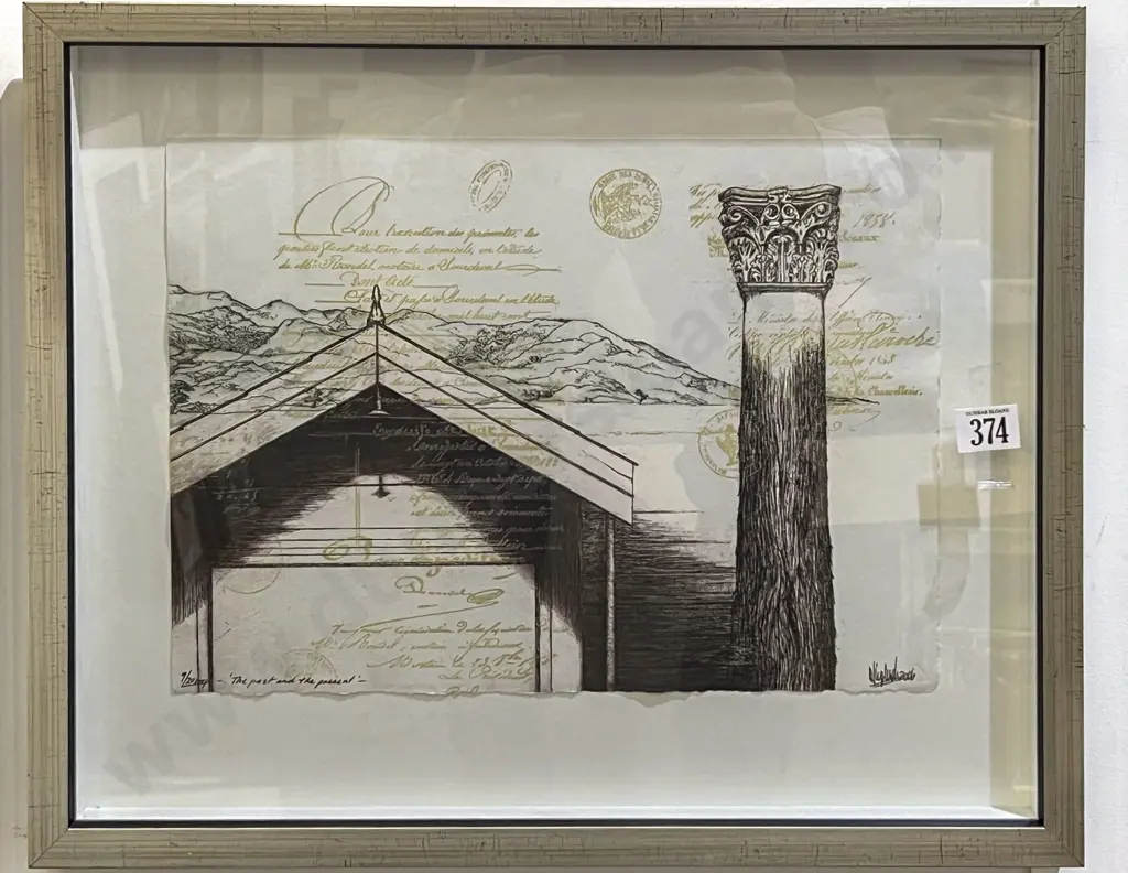 Debbie Copland - "The Past and The Present" Ltd Ed Print Image 1++