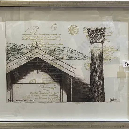 Debbie Copland - "The Past and The Present" Ltd Ed Print