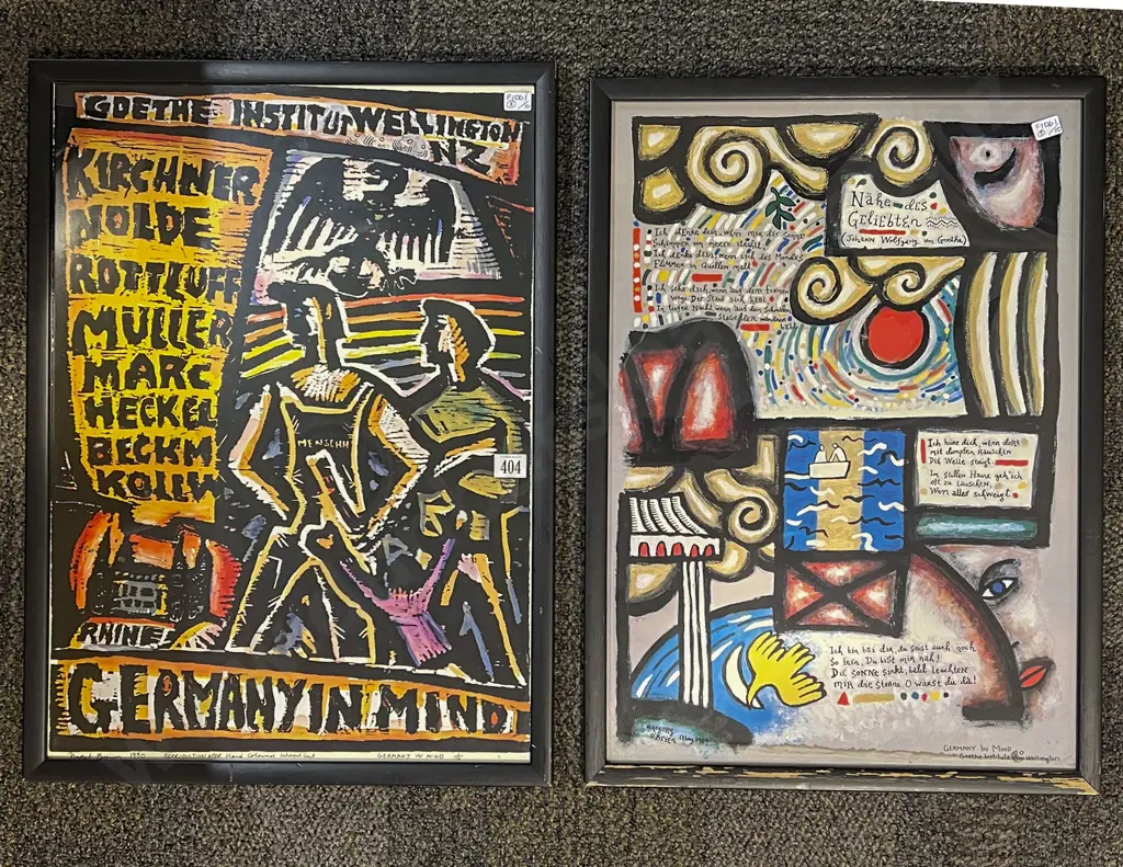 Three Goethe Institute Posters Image 1++