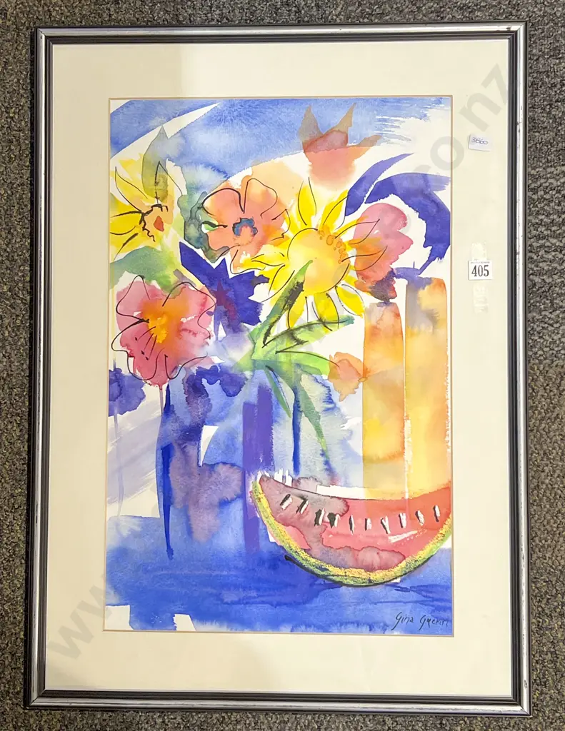 Gina Green - Still Life - W/C Image 1++