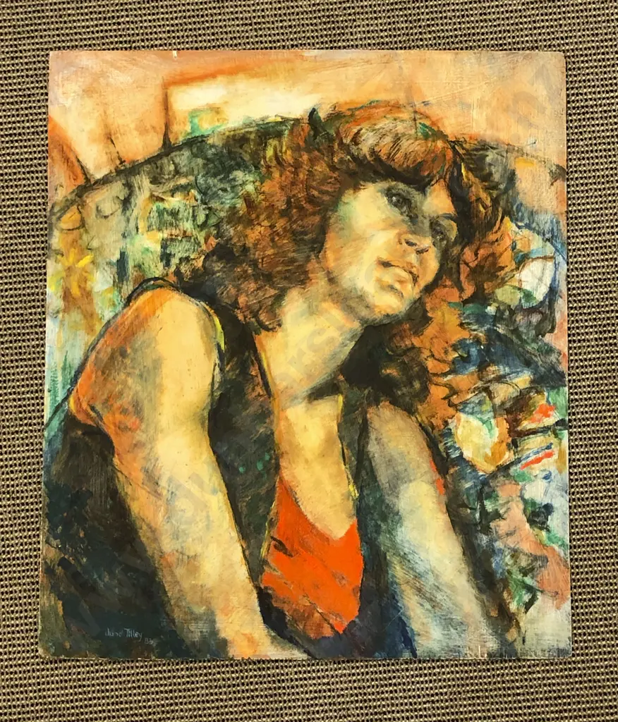 June Tilley - Untitled Portrait (unframed) Image 1++
