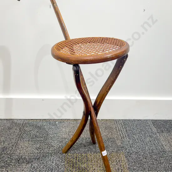 Vintage Bentwood and Wycombe Shooting Stick