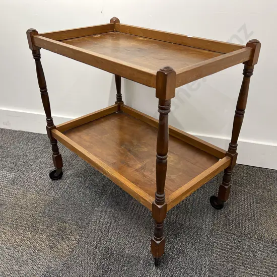 Two Tier Tea Trolley