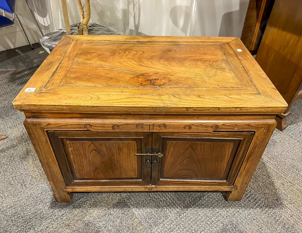 Chinese Low Two Door Cabinet Image 1++