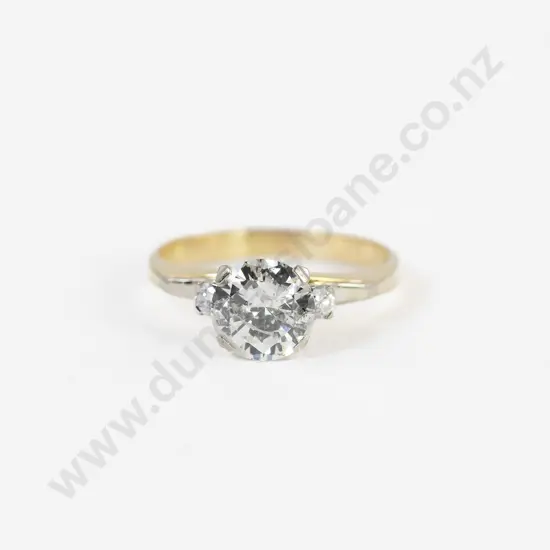 18ct Solitaire Diamond Ring