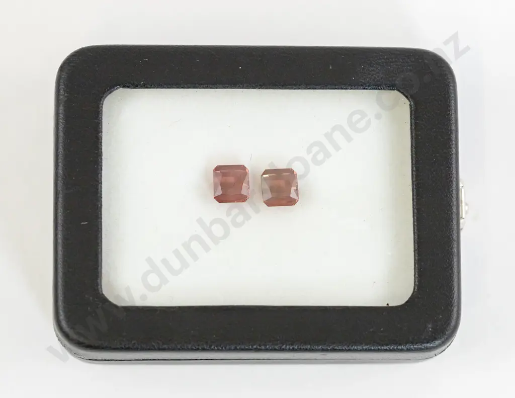 Pair Unmounted Pink Tourmalines Image 1++