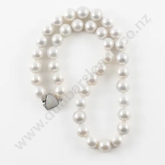 Single Strand Uniform South Sea Cultured Pearl Necklace