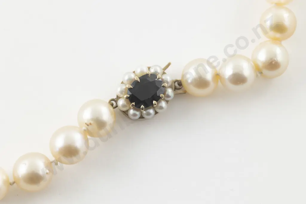 Single Strand Uniform Cultured Pearl Necklace Image 1++
