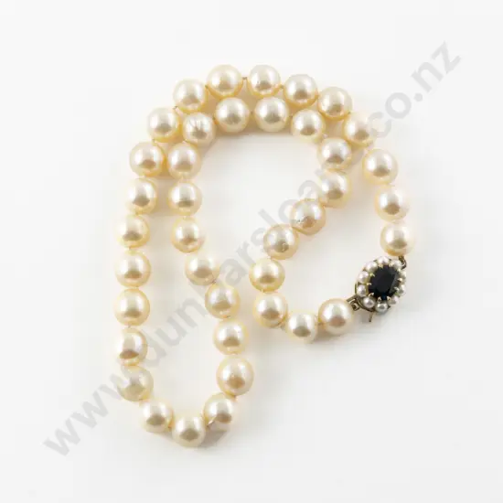Single Strand Uniform Cultured Pearl Necklace