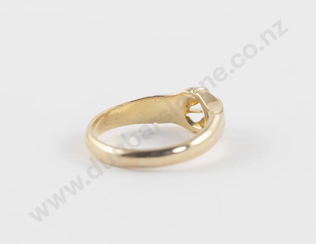 Victorian 18ct Solitaire Diamond Ring Image 1++