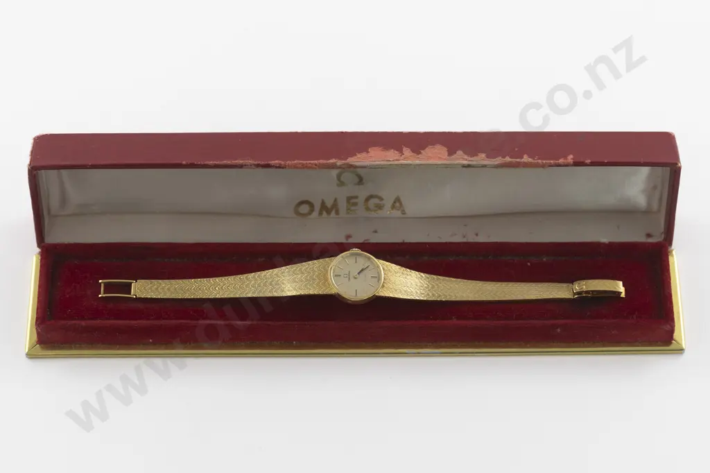 All 18ct Omega De Ville Manual Wind Ladies Wrist Watch Image 1++