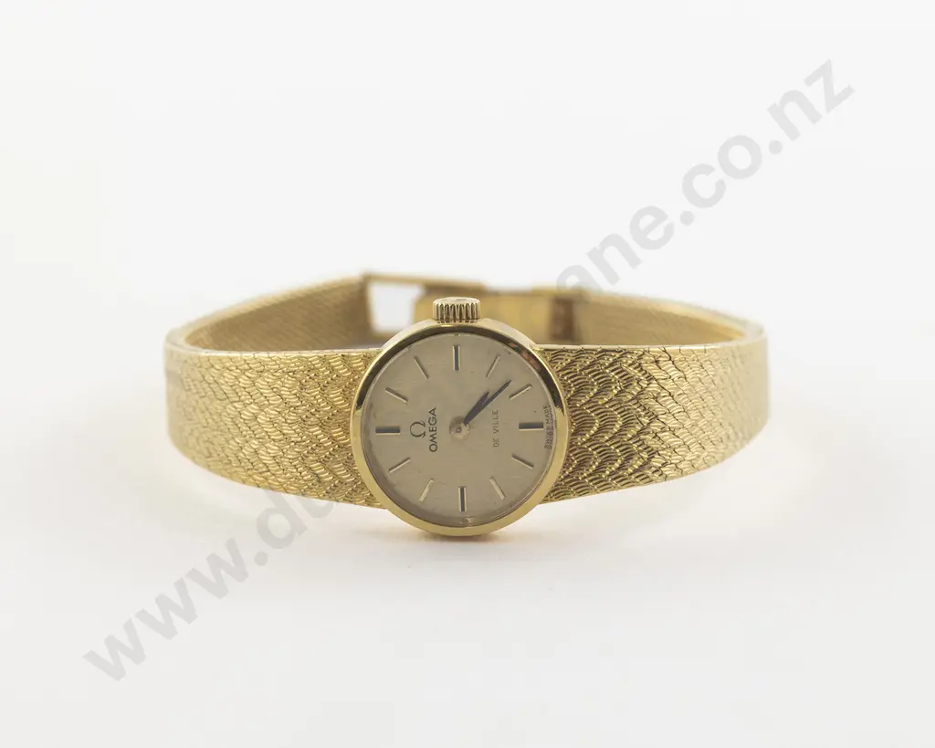 All 18ct Omega De Ville Manual Wind Ladies Wrist Watch Image 1++