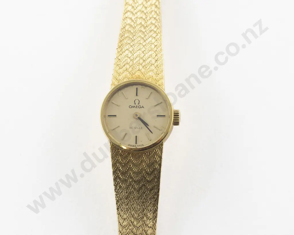 All 18ct Omega De Ville Manual Wind Ladies Wrist Watch Image 1++