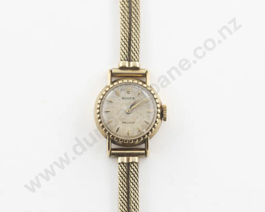 Vintage 18ct Cased Rolex Ladies Manual Wind Wrist Watch Image 1++