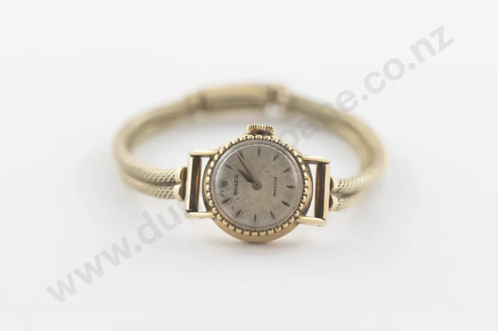 Vintage 18ct Cased Rolex Ladies Manual Wind Wrist Watch Image 1++