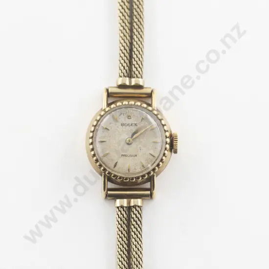 Vintage 18ct Cased Rolex Ladies Manual Wind Wrist Watch
