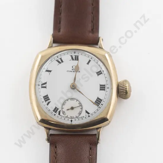 Vintage Omega Gents Manual Wind Wrist Watch