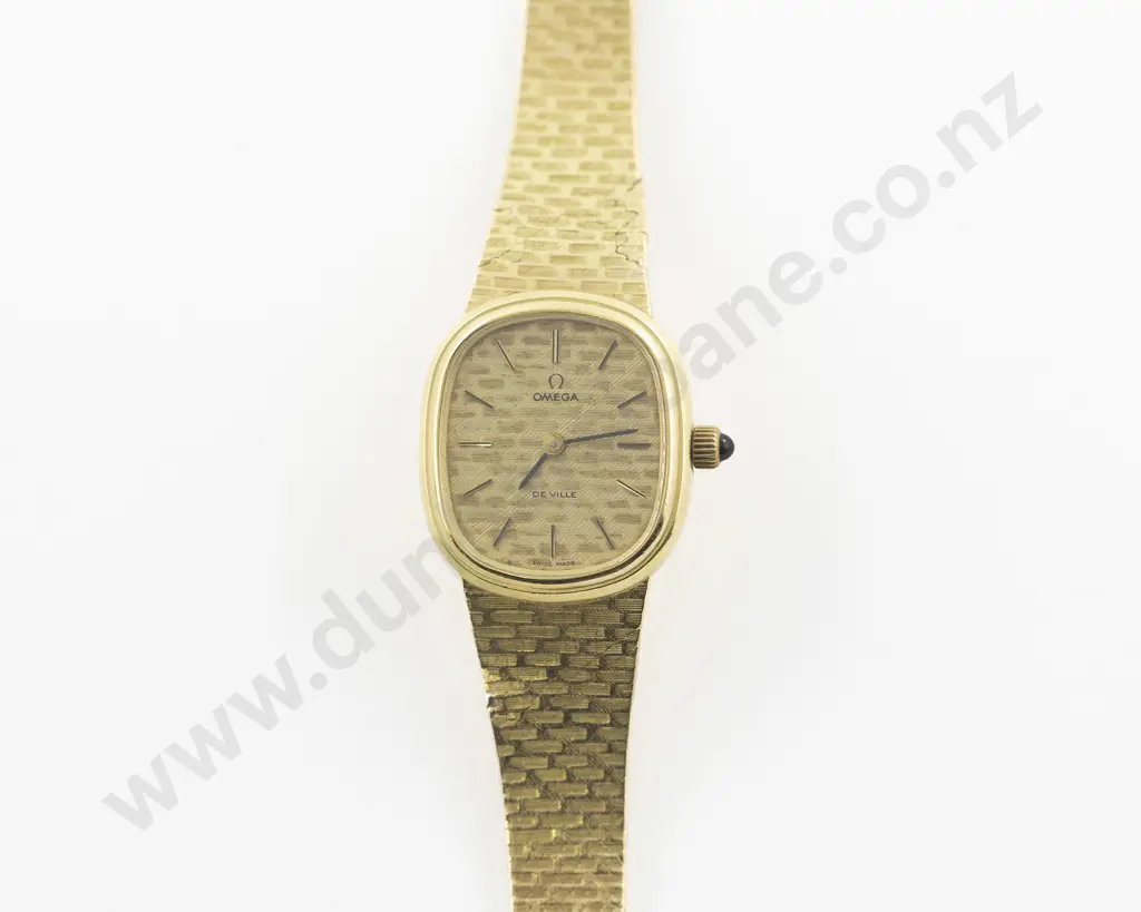 All 18ct Ladies Omega De Ville Manual Dress Wrist Watch Image 1++