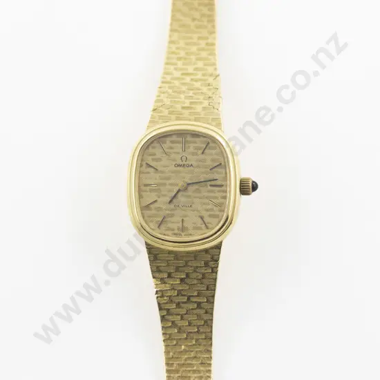 All 18ct Ladies Omega De Ville Manual Dress Wrist Watch