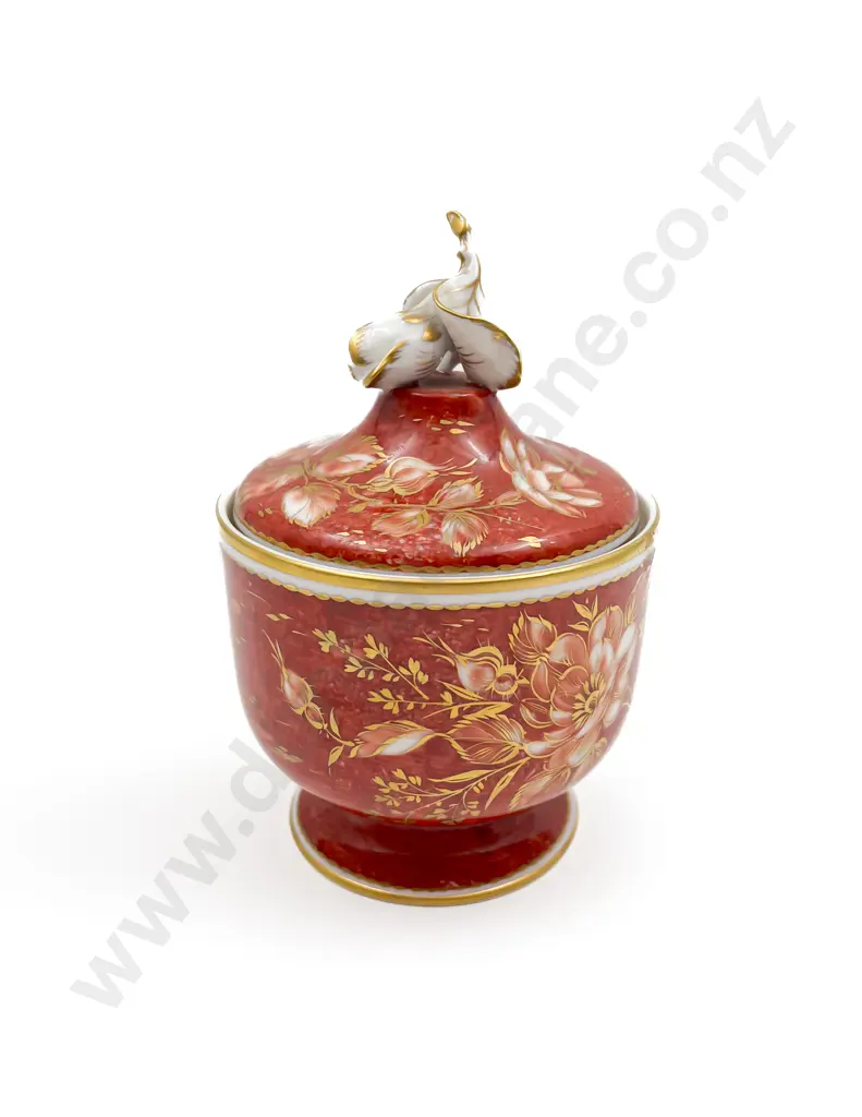 Rosenthal Hand Painted Lidded Footed Bowl Image 1++