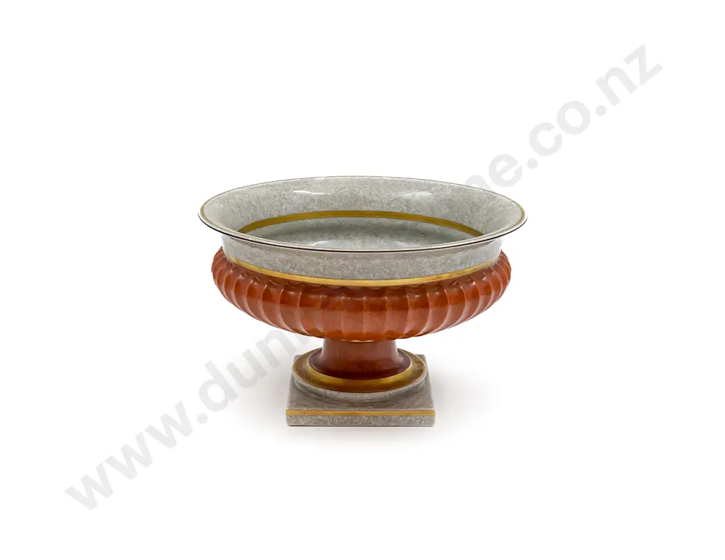 Royal Copenhagen Crackle Glaze Mantle Vase Image 1++