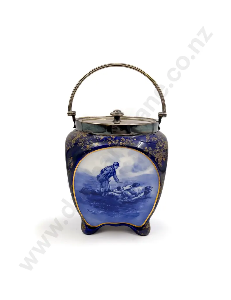 Doulton Burslem Biscuit Barrel Image 1++