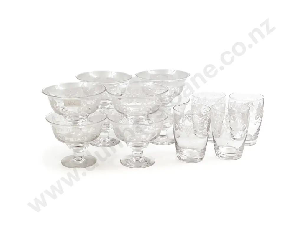 Qty of Assorted Stuart Crystal Image 1++