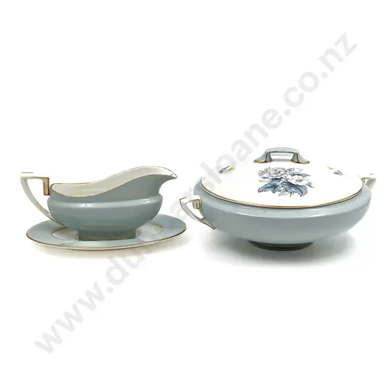 Royal Worcester "Woodland" Pattern Part Dinner Set