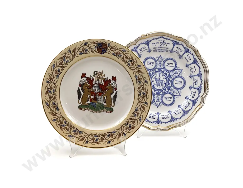 Two Boxed Spode Commemorative Plates Image 1++