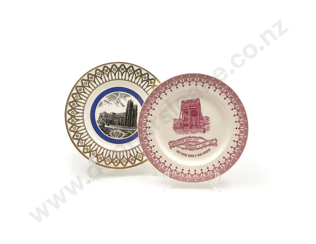 Two Boxed Wedgwood Commemorative Plates Image 1++