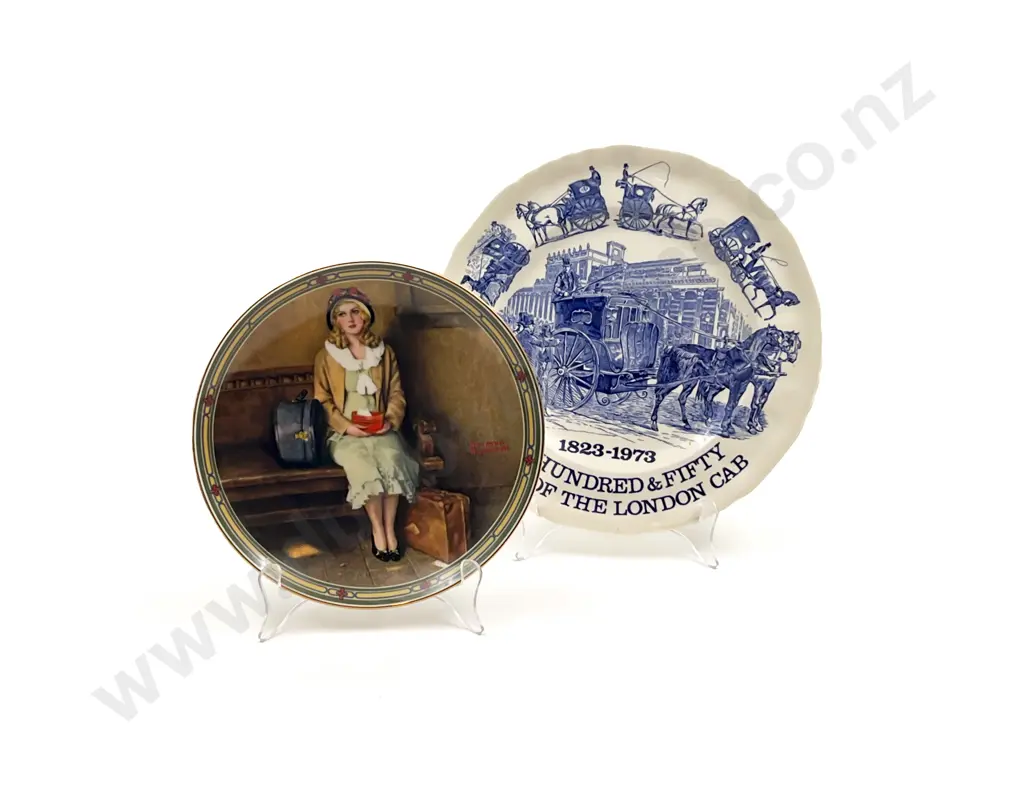 Three Assorted Commemorative Plates Image 1++