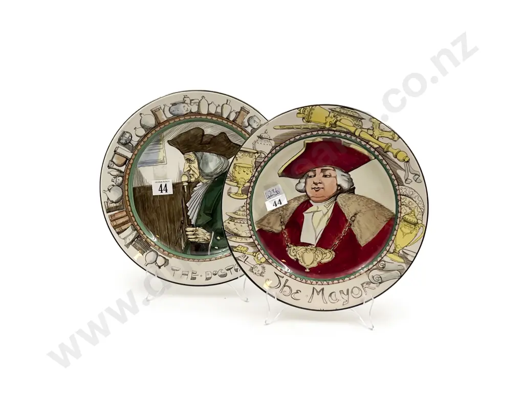 Two Royal Doulton "The Professional Series" Ware Plates Image 1++