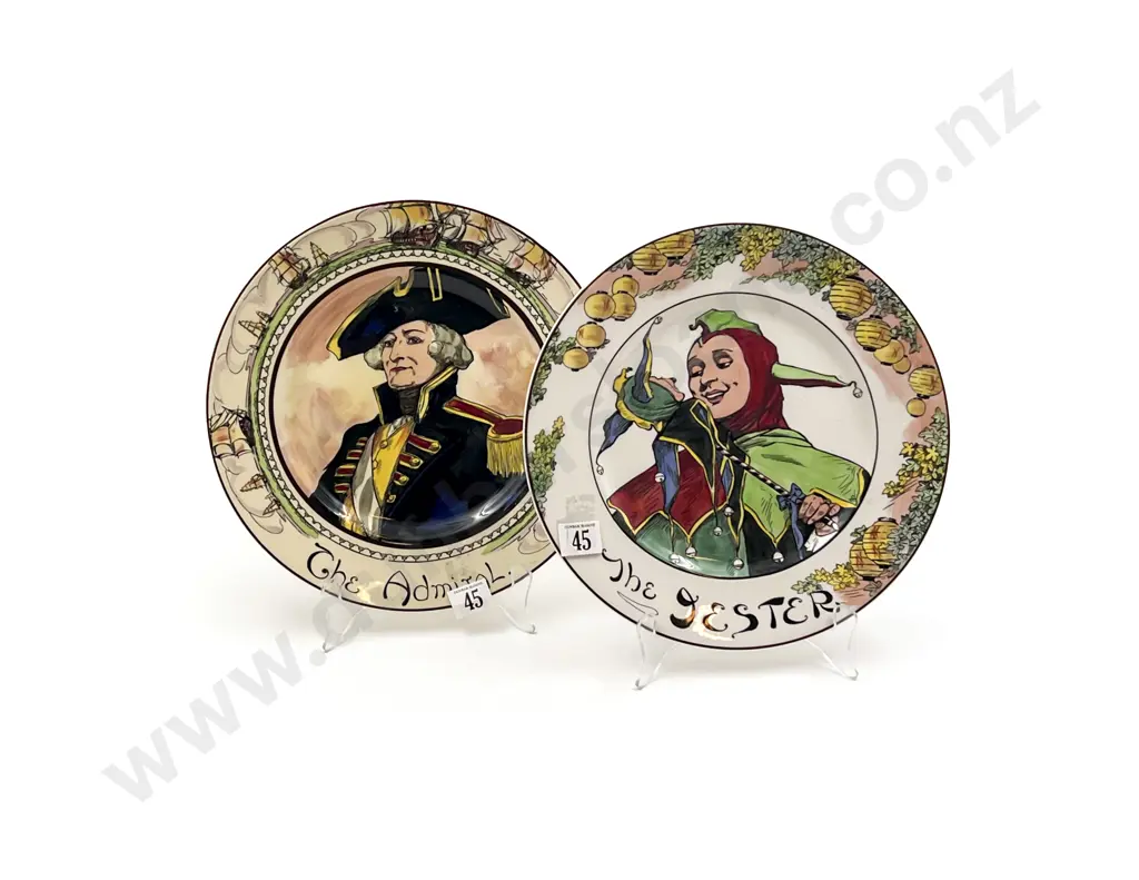 Two Royal Doulton "The Professional Series" Ware Plates Image 1++