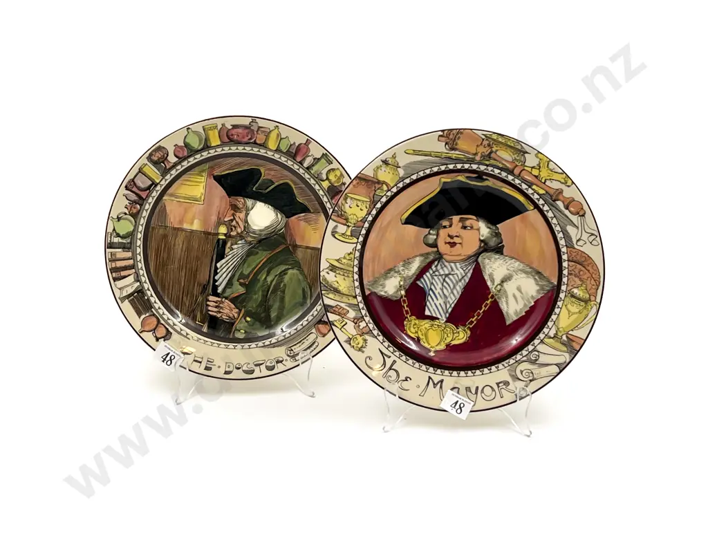 Two Royal Doulton "The Professional Series" Ware Plates Image 1++