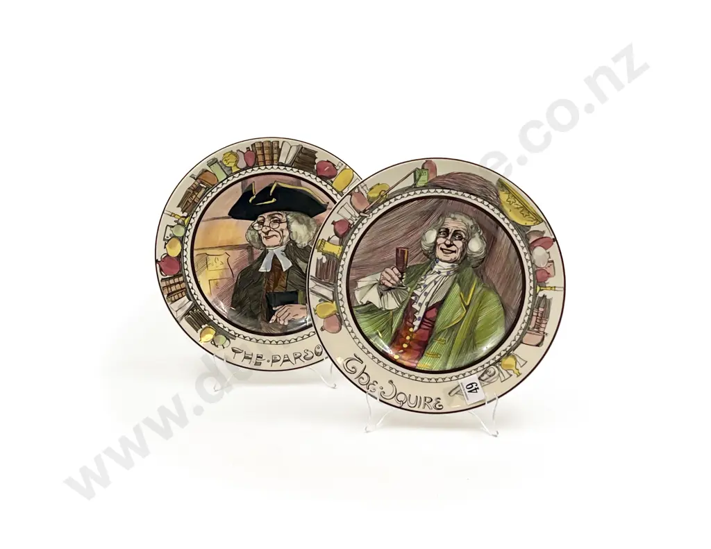 Two Royal Doulton "The Professional Series" Ware Plates Image 1++