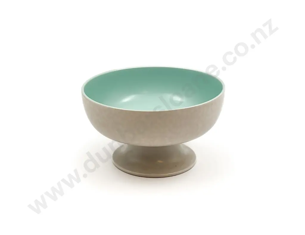 Poole Twin Tone Pedestal Fruit Bowl Image 1++