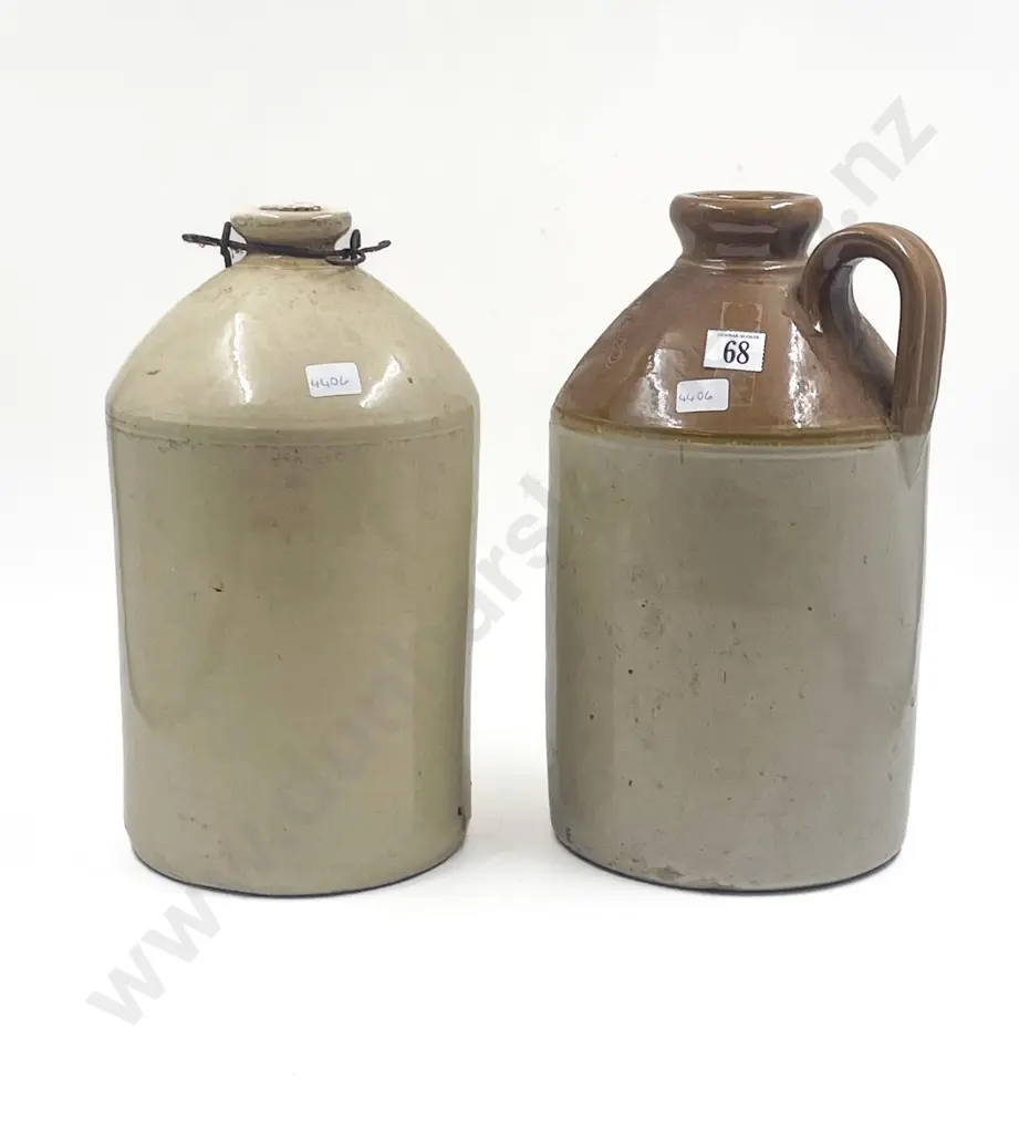 Two Stoneware Bottles A/F Image 1++