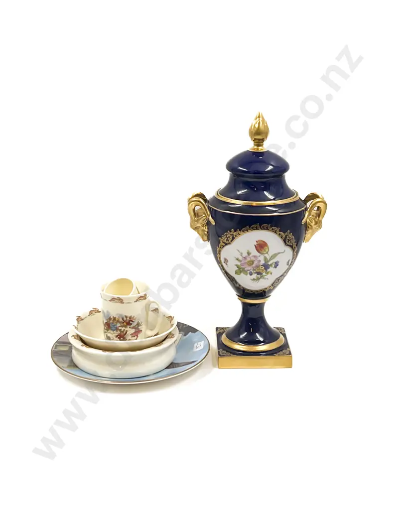 Fancy China Lidded Urn together with Quantity of RD Bunnykins etc Image 1++
