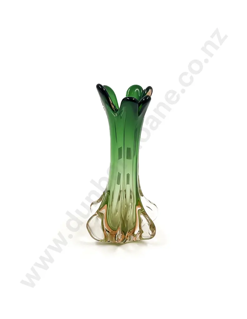 Murano Art Glass Vase Image 1++